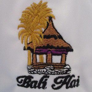 Black Clover Mens S/S "Bali Hai" Golf Club (Las Vegas, NV) Polo Shirt NWOT - L